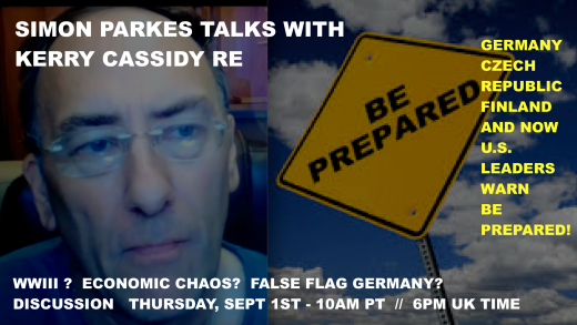 SIMON PARKES WWIII BANNERWARNING