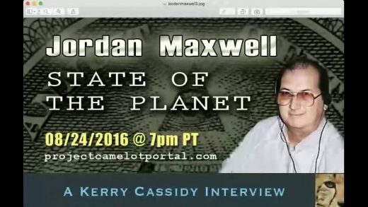 JORDAN MAXWELL IS MY GUEST 7PM PT WEDNESDAY AUG 24TH