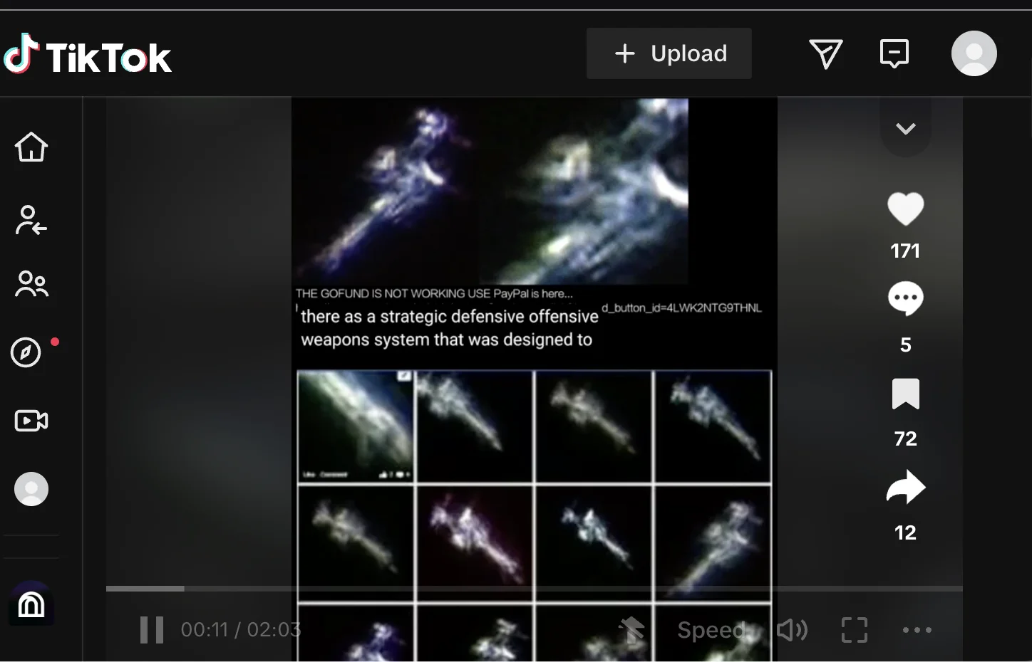 JOHN LENARD WALSON’S SPACE CRAFT FOOTAGE