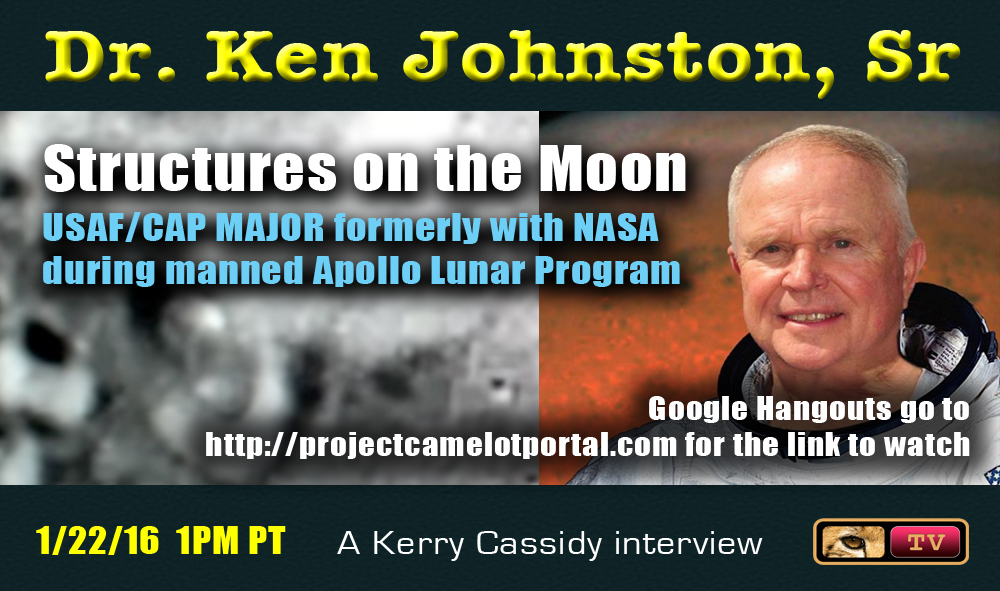 STRUCTURES ON THE MOON - INTERVIEW WITH KEN JOHNSTON NASA 