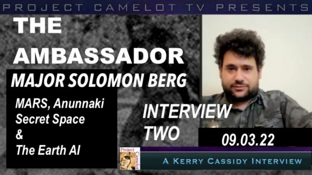 MAJOR SOLOMON BERG: INTERVIEW TWO: MARS, REPTILIANS, AI AND MARS GLYPHS UPDATED