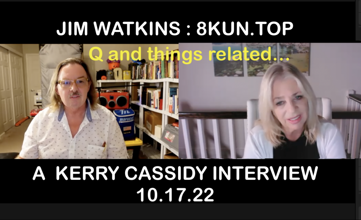 JIM WATKINS: CEO OF 8KUN.TOP : Q AND THINGS RELATED