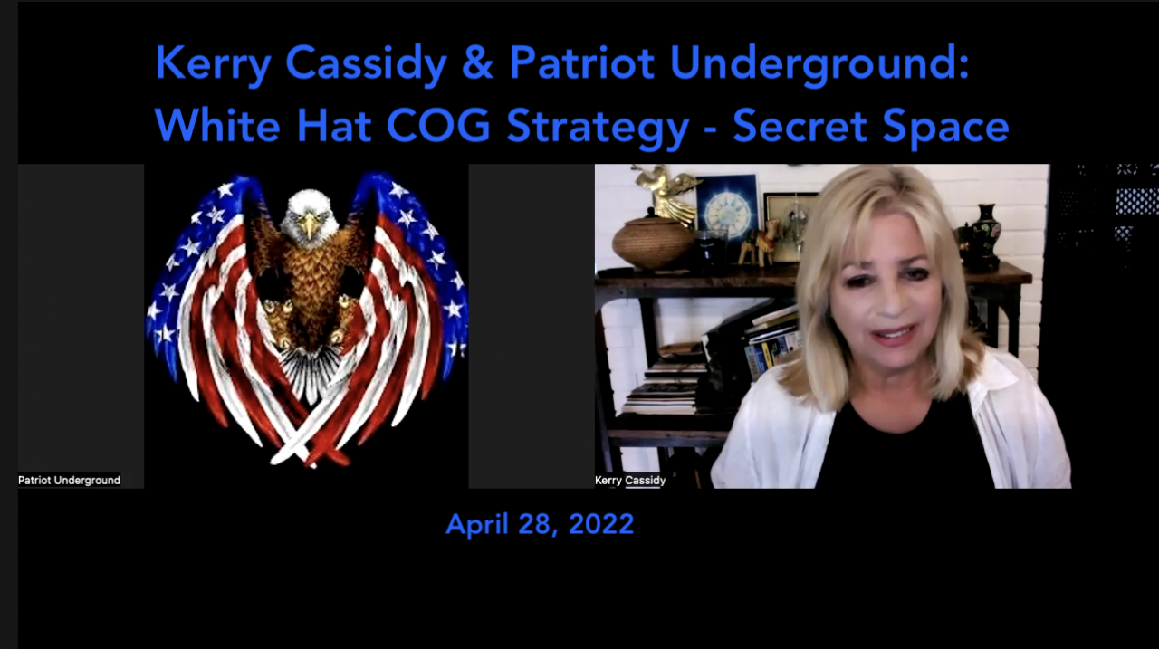 Kerry Cassidy & Patriot Underground: White Hat COG Strategy – Secret Space