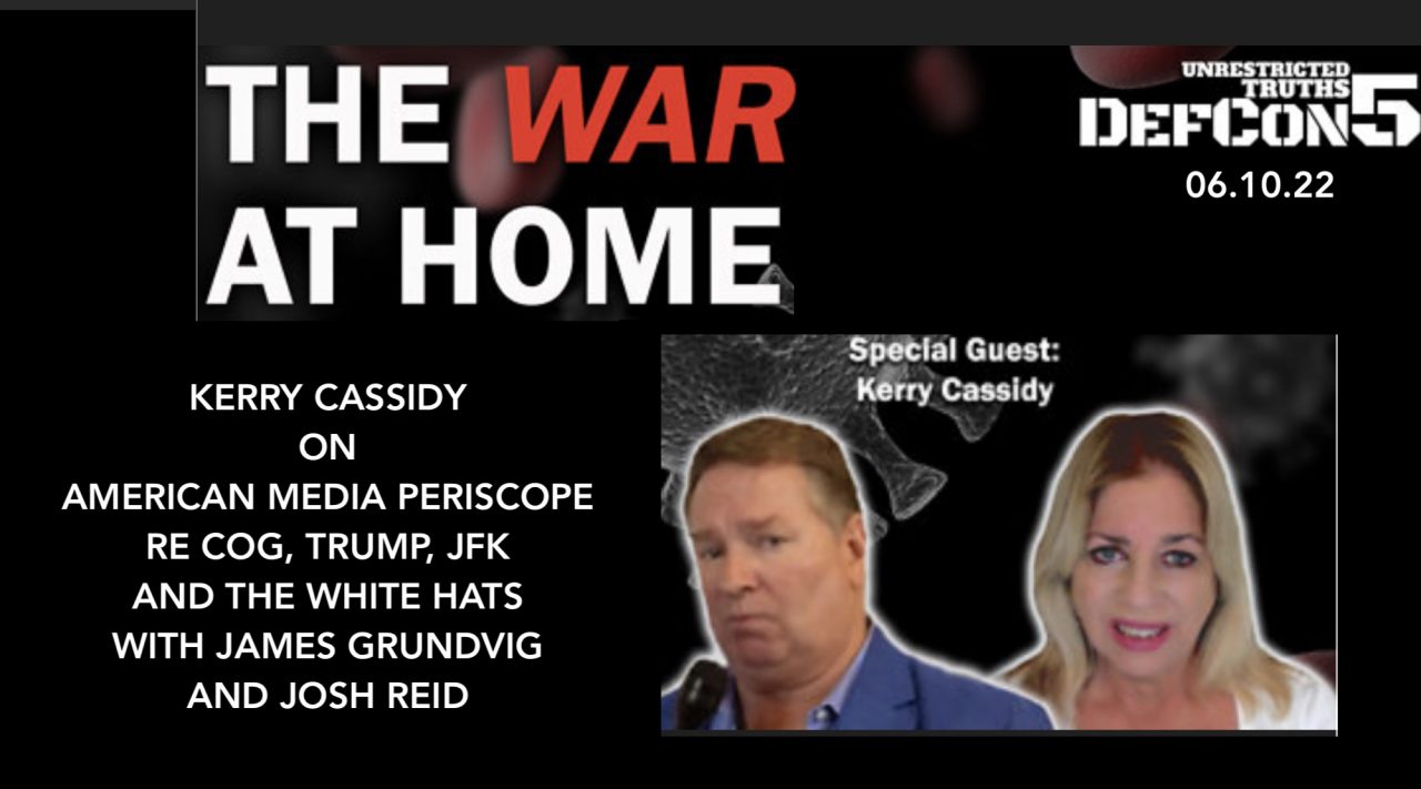 KERRY ON AMERICAN MEDIA PERISCOPE WITH JAMES GRUNDVIG AND JOSH REID