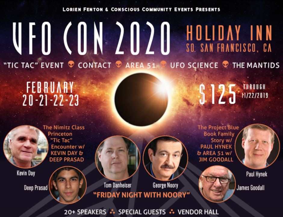 KERRY SPEAKING AT UFOCON 2020 — TICKETS ON SALE