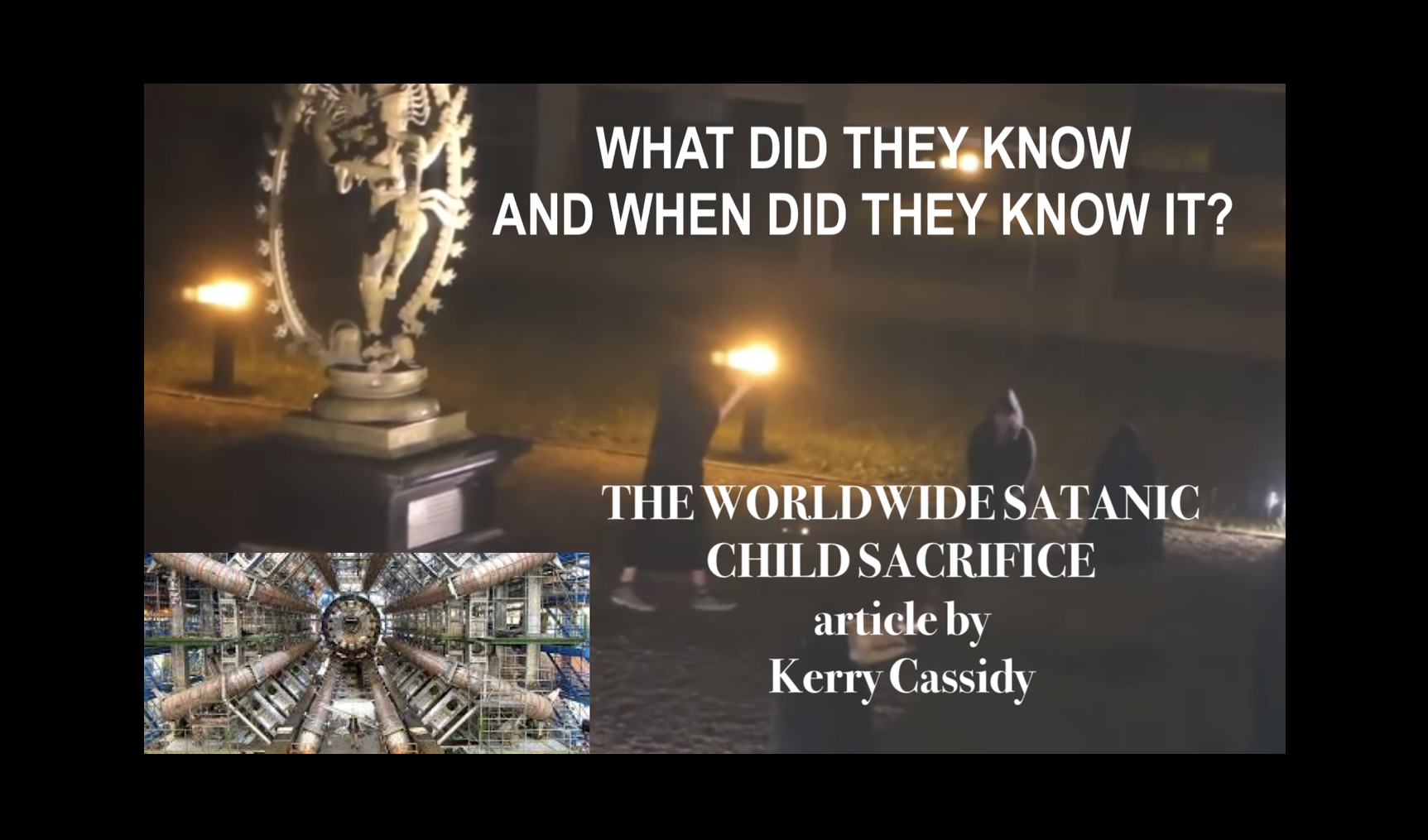 WHAT DID THEY KNOW AND WHEN DID THEY KNOW IT? | PROJECT CAMELOT